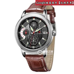 罗西尼/Rossini 雅尊商务系列  原色不锈钢  男表 ZN5719W04E