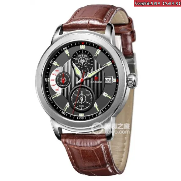 罗西尼/Rossini 雅尊商务系列  原色不锈钢  男表 ZN5719W04E