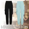 路易威登/Louis Vuitton 高腰工装裤 1A55ED