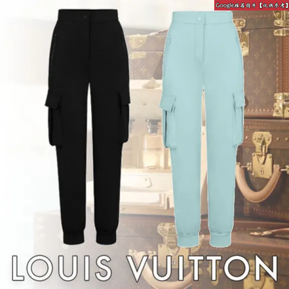 路易威登/Louis Vuitton 高腰工装裤 1A55ED