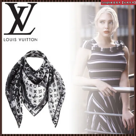 路易威登/Louis Vuitton Leogram Confidential 方巾 M70865