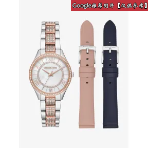 迈克高仕/Michael Kors Mini Lauryn 拼色链式腕表礼盒 MK4366991