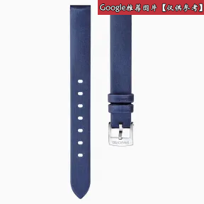 施华洛世奇/Swarovski 13mm表带 丝绸 蓝色 不锈钢 5485039