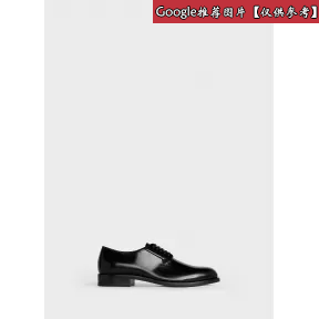 思琳/Celine 男士 CELINE Academy 抛光小牛皮德比鞋 327733001C.38NO