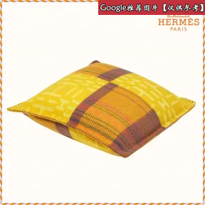 爱马仕/Hermes 橙色 Scott'H靠枕 H103121M_07