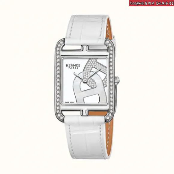 爱马仕/Hermes Cape Cod Chaine d'Ancre Joaillier腕表，29 x 29毫米 W047234WW00