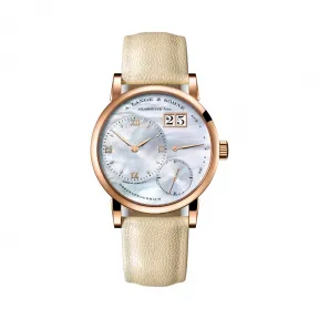 朗格/A.Lange&sohne  LANGE1系列 36.1毫米 18K玫瑰金 手动机械机芯 女表 113.041