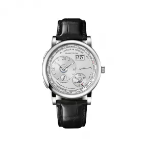 朗格/A.Lange&sohne LANGE 1 TIME ZONE系列 41.9MM 铂金950表背: 蓝宝石水晶玻璃 手动机械机芯 男表 136.025