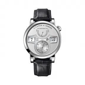 朗格/A.Lange&sohne  ZEITWERK系列 41.9毫米 950铂金 手动机械机芯 男表 140.025