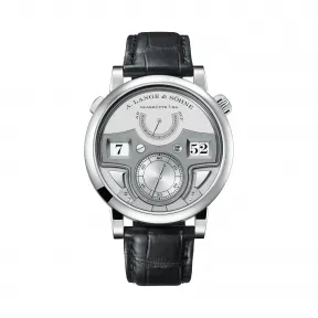 朗格/A.Lange&sohne  ZEITWERK系列 44.2 毫米 铂金950 自动机械机芯 男表 147.025