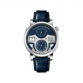 朗格/A.Lange&sohne  ZEITWERK系列 44.2毫米 18k白金 手动机械机芯 男表 147.028F