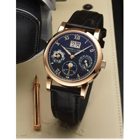 朗格/A.Lange&sohne  Saxonia 系列 38.50 mm 玫瑰金 自动机械机芯 男表 310.047