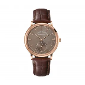 朗格/A.Lange&sohne  Saxonia 系列 38.5 毫米 18K玫瑰金 自动机械机芯 男表 380.042