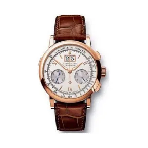 朗格/A.Lange&sohne  DATOGRAPH系列 39毫米 18k玫瑰金 手动机械机芯 男表 403.032