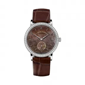 朗格/A.Lange&sohne  Saxonia 系列 35毫米 白金 手动机械机芯 男表 878.038