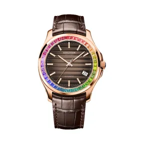 艾戈勒/Agelocer Baikal 贝加尔湖系列男士自动机械腕表 40MM 316L精钢 6303L2