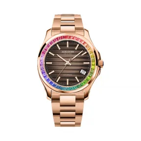 艾戈勒/Agelocer Baikal 贝加尔湖系列男士自动机械腕表 40MM 316L精钢 6303L9