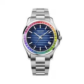 艾戈勒/Agelocer Baikal 贝加尔湖系列男士自动机械腕表 40MM 316L精钢 6304K9