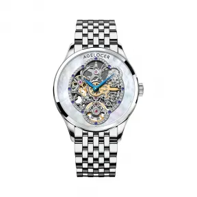 艾戈勒/Agelocer Schwarzwald 黑森林系列 316L精钢 36mm 自动机械机芯 女表 5303A9