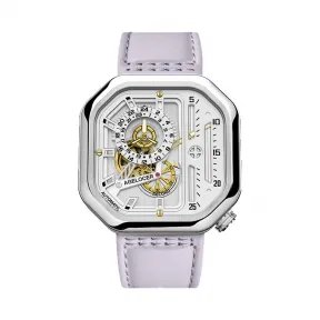 艾戈勒/Agelocer BigBang 大爆炸系列 316L精钢 44mm 自动机械机芯 女表 5809A7