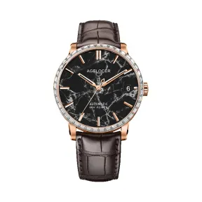 艾戈勒/Agelocer Baikal 贝加尔湖系列 316L精钢 40mm 自动机械机芯 男表 5902F2