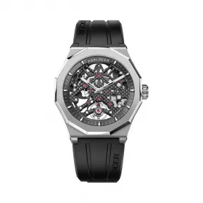 艾戈勒/Agelocer 316L 钢 自动机械机芯 手表 6001A1-R