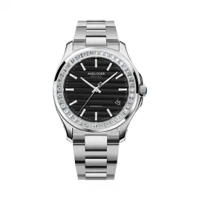 艾戈勒/Agelocer Baikal 贝加尔湖系列 316L精钢 40mm 自动机械机芯 男表 6302E9