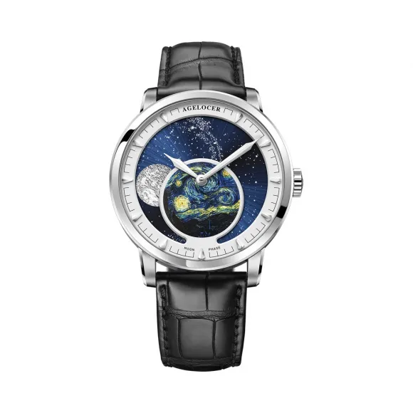 艾戈勒/Agelocer 316L 钢 自动机械机芯 手表 6401A1