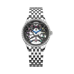 艾戈勒/Agelocer Schwarzwald 黑森林系列 316L精钢 36mm 自动机械机芯 女表 6704E9