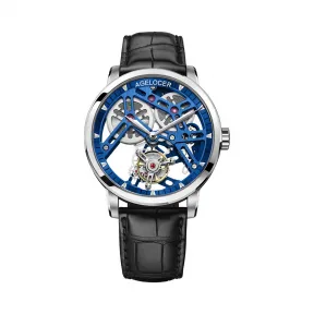 艾戈勒/Agelocer 316L 钢 自动机械机芯 手表 9004A1