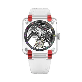 艾戈勒/Agelocer Tourbillon 陀飞轮系列 40*42mm合成蓝宝石 40*42mm合成蓝宝石 手动机械机芯 男表 9201R11