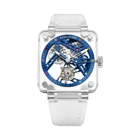 艾戈勒/Agelocer Tourbillon 陀飞轮系列 40*42mm合成蓝宝石 40*42mm合成蓝宝石 手动机械机芯 男表 9204S11