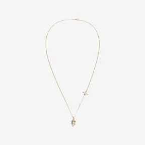 亚历山大麦昆/Alexander McQueen 黄铜 Star Dust Skull 坠饰 女士 50180494io 440535J160K8492