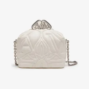 亚历山大麦昆/Alexander McQueen 女式 The Seal 软象牙色盒子 7625031BLE29210 813226016