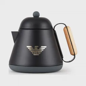 安普里奥·阿玛尼/Emporio Armani 带标识的不锈钢茶壶 | 中性 46678955oa