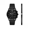 Emporio Armani 42MM 不锈钢 石英机芯 男士 腕表 AR80070SET