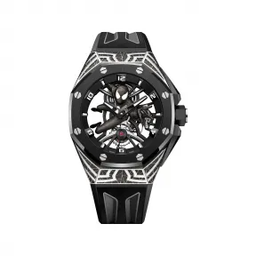 爱彼/Audemars Piguet 皇家橡树概念系列 “Spider-Man蜘蛛侠”陀飞轮腕表 42 MM 18K白金  男表 26632CN.OO.D100CA.01