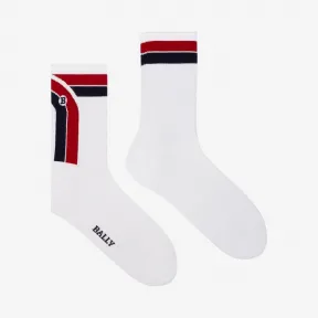 巴利/Bally 多重红精细平纹针织袜 6227399