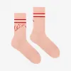 巴利/Bally 淡粉色精细平纹针织袜 6227536
