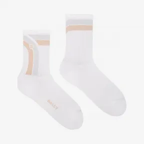 巴利/Bally 多重金色精细平纹针织袜 6227550