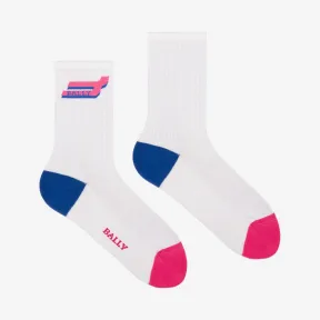 巴利/Bally 洋红色精细平纹针织袜 6227552