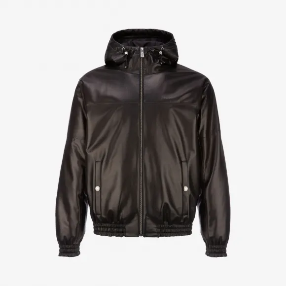 巴利/Bally 黑色羔羊皮短外套 6229290