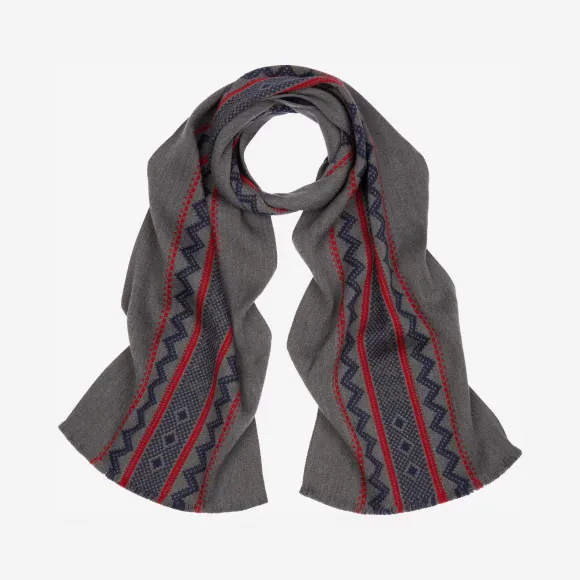 巴利/Bally 多重雾灰色羊毛围巾 6229482