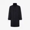 巴利/Bally 墨蓝色高科技羊毛风衣 6229544