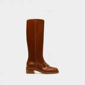 巴利/Bally Ebele 棕色皮革长靴 6301658