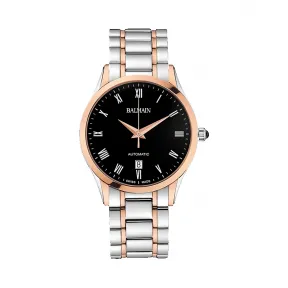 宝曼/Balmain Classic R Gent Automatic 精钢镀玫瑰金 自动机械机芯 男表 B1448.33.62