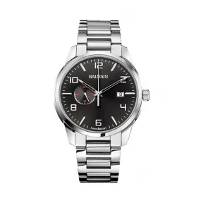 宝曼/Balmain Madrigal GMT 24h 精钢 石英机芯 男表 B1481.33.64