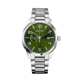 宝曼/Balmain Madrigal GMT 24h 精钢 石英机芯 男表 B1481.33.74