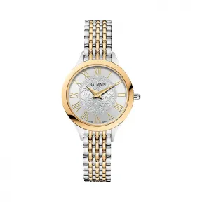 宝曼/Balmain de II Mini 精钢镀金 石英机芯 女表 B3912.39.12
