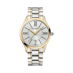 宝曼/Balmain Classic R Gent 精钢镀金 石英机芯 男表 B4102.39.21